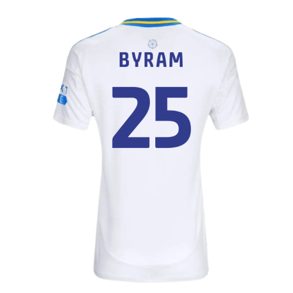 2024-2025 Leeds United Home Shirt (Womens) (Byram 25)