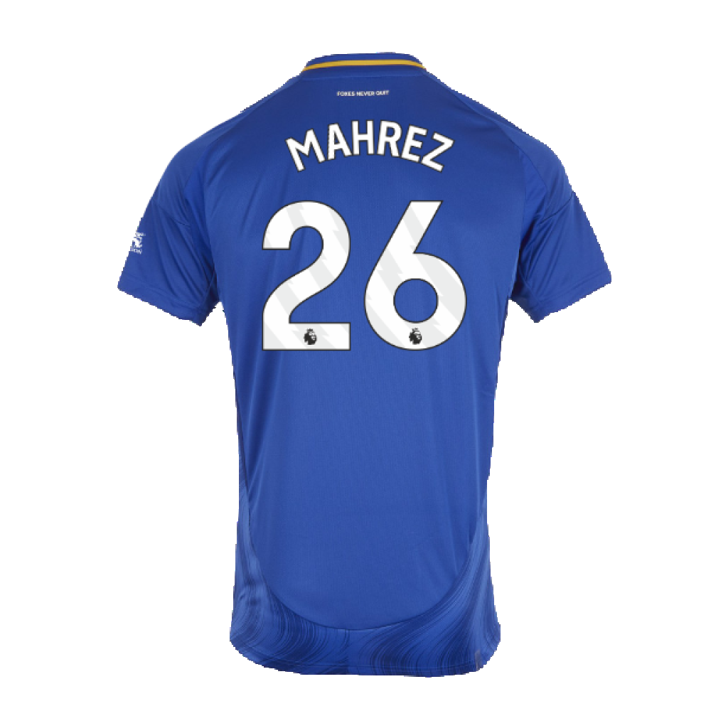 2024-2025 Leicester City Home Shirt (Kids) (Mahrez 26)