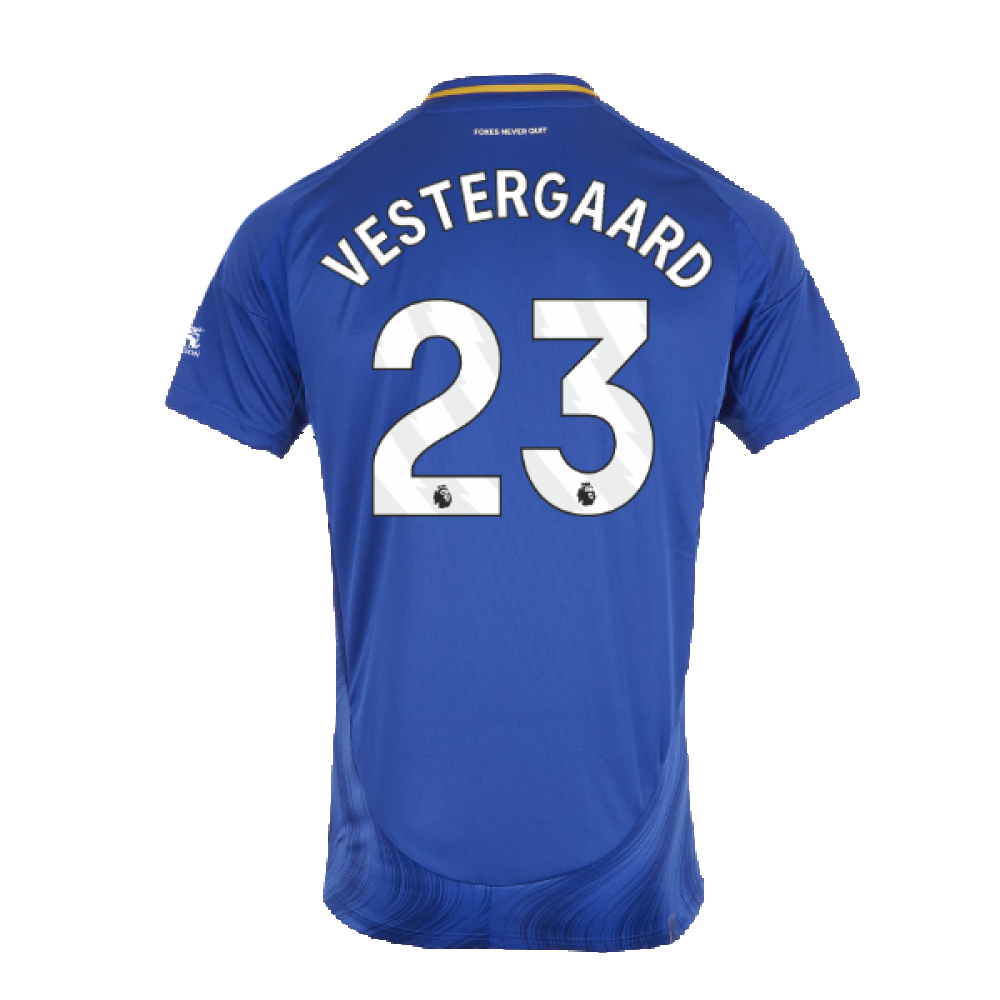 2024-2025 Leicester City Home Shirt (Kids) (Vestergaard 23)