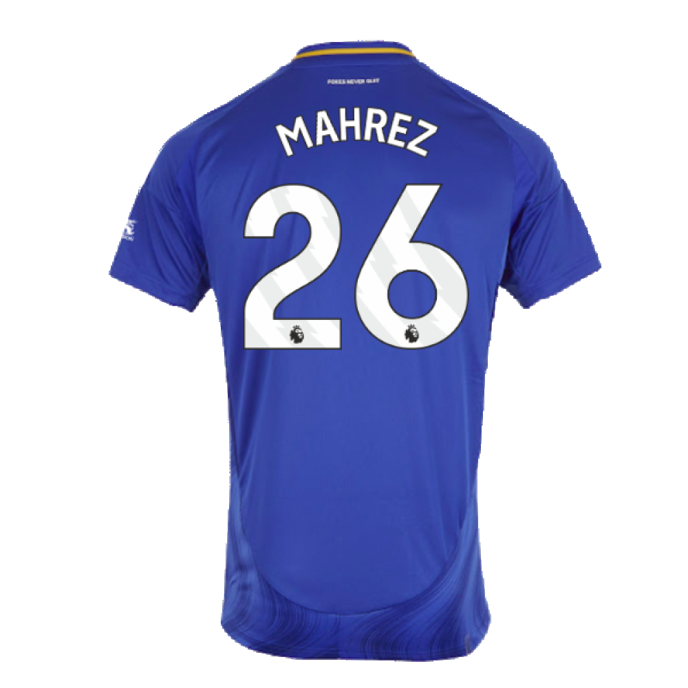 2024-2025 Leicester City Home Shirt (Mahrez 26)