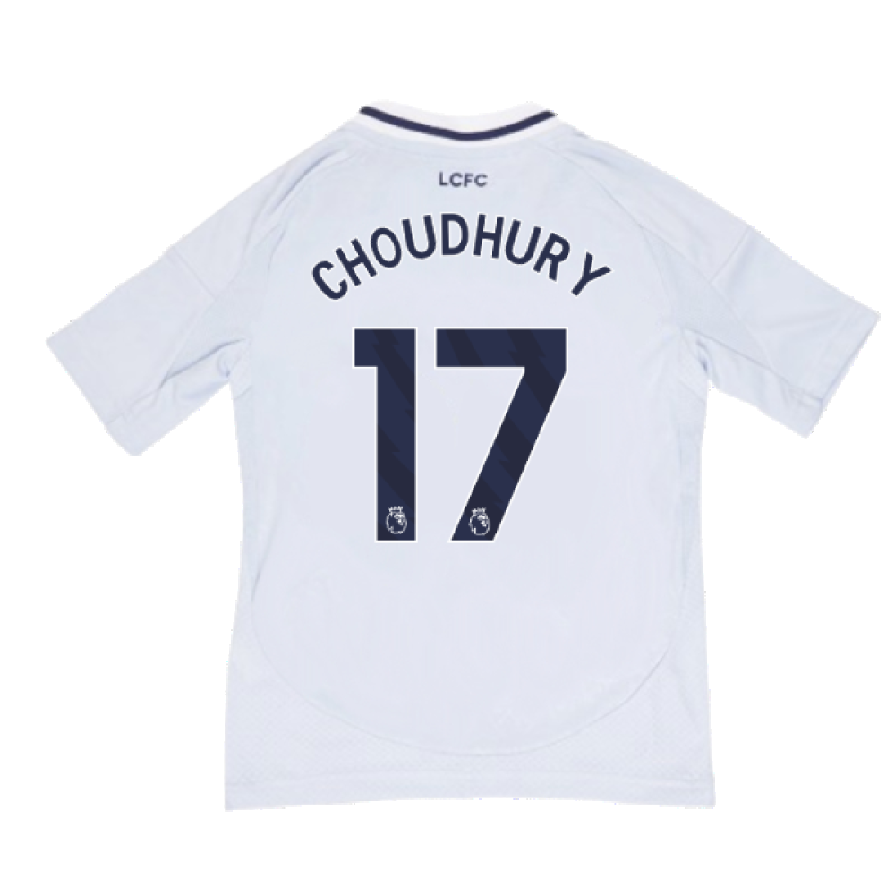 2024-2025 Leicester City Third Shirt - Kids (Choudhury 17)