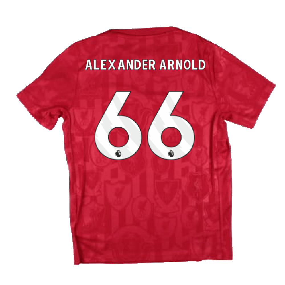 2024-2025 Liverpool Academy Pre-Match Shirt (Red) - Kids (Alexander Arnold 66)