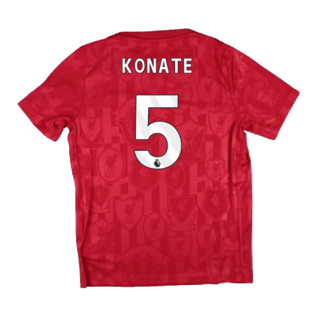 2024-2025 Liverpool Academy Pre-Match Shirt (Red) - Kids (Konate 5)