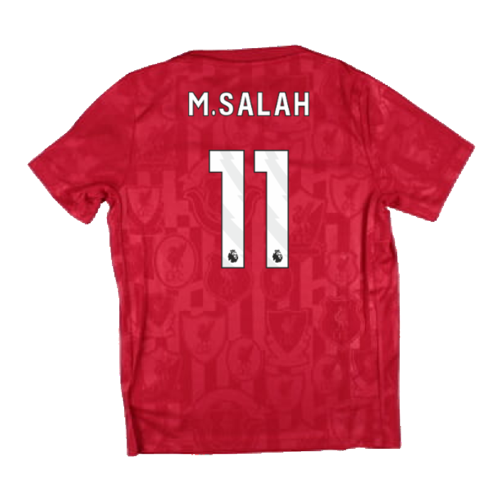 2024-2025 Liverpool Academy Pre-Match Shirt (Red) - Kids (M.Salah 11)