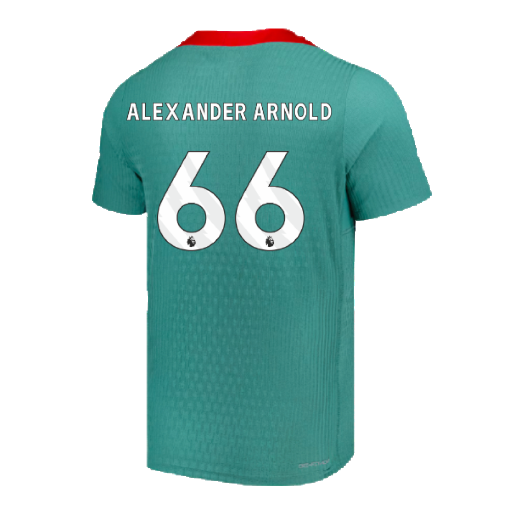 2024-2025 Liverpool Dri-Fit ADV Elite Strike S/S Shirt (Green) (Alexander Arnold 66)