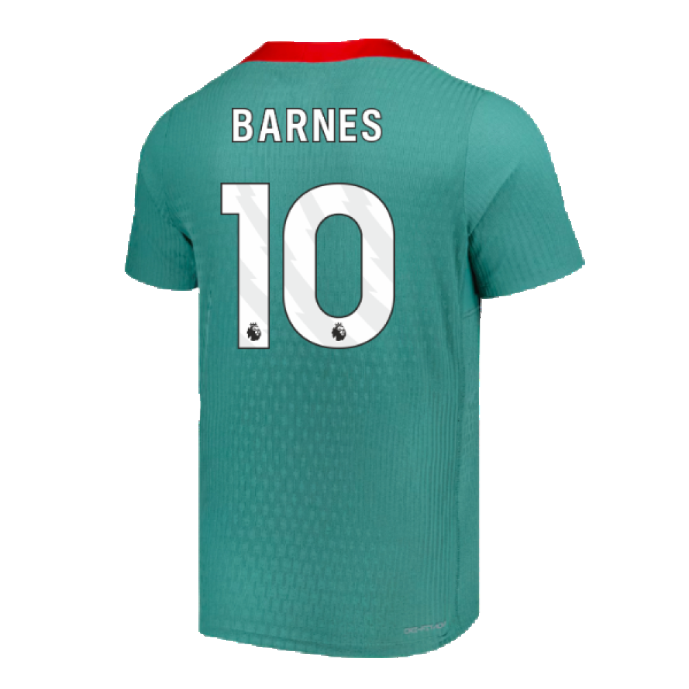 2024-2025 Liverpool Dri-Fit ADV Elite Strike S/S Shirt (Green) (Barnes 10)