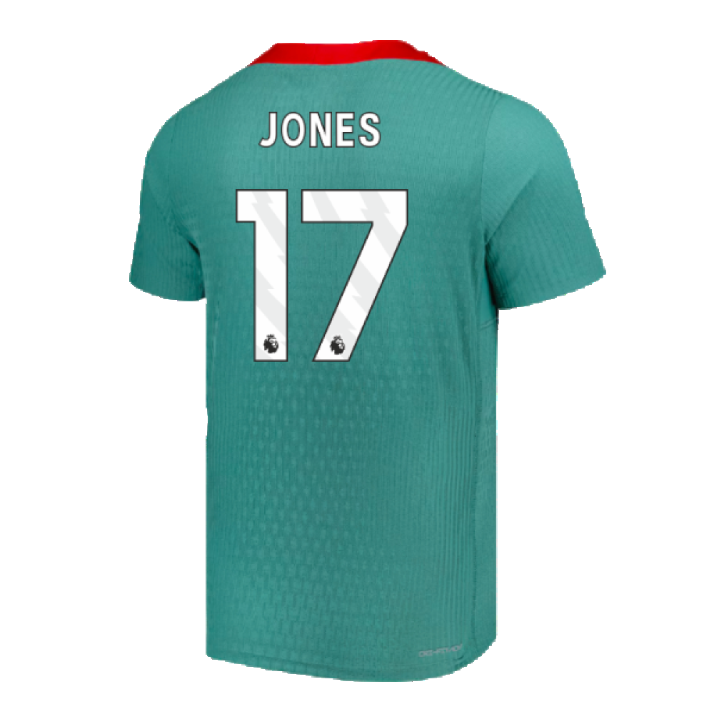 2024-2025 Liverpool Dri-Fit ADV Elite Strike S/S Shirt (Green) (Jones 17)