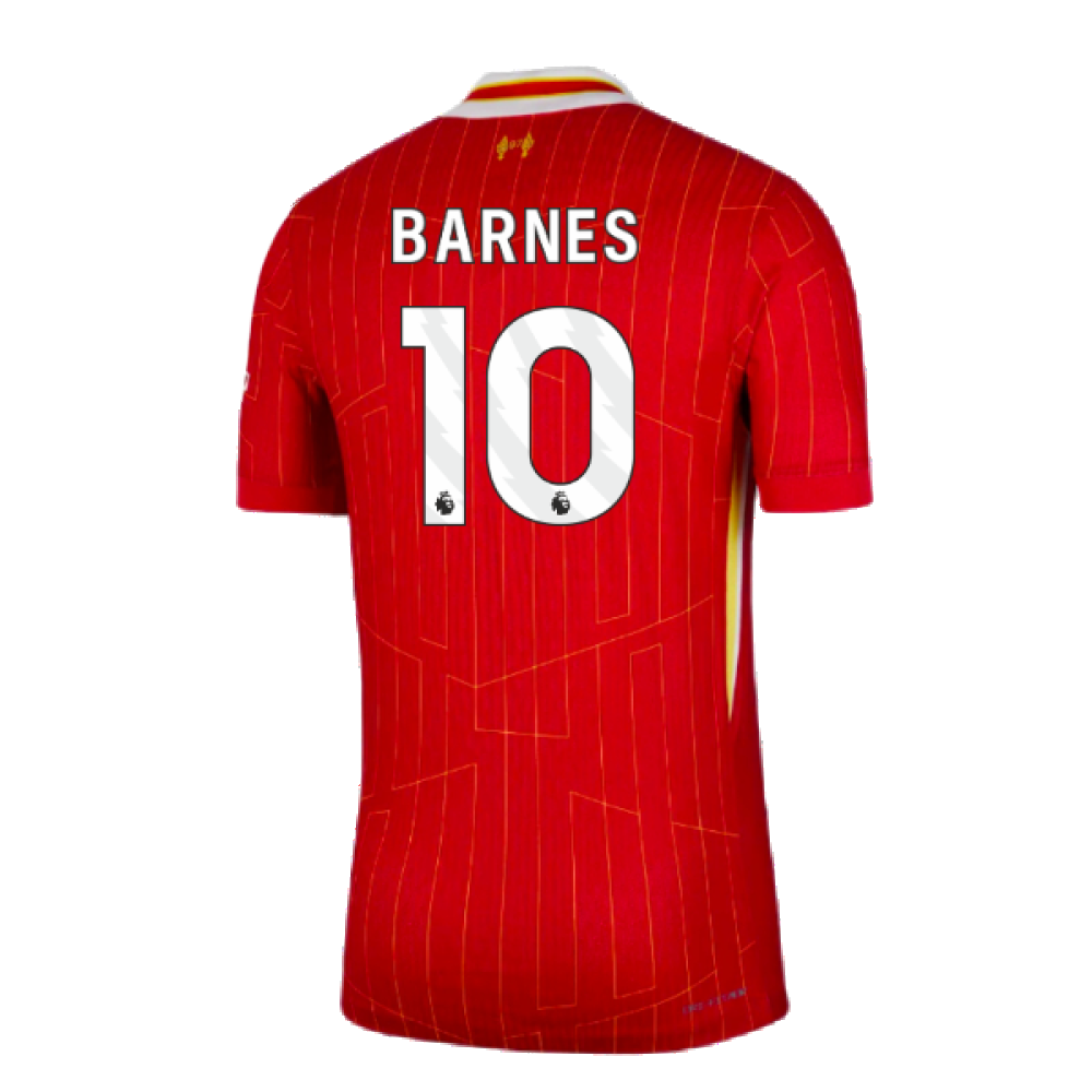 2024-2025 Liverpool Dri-Fit ADV Match Home Shirt (Barnes 10)