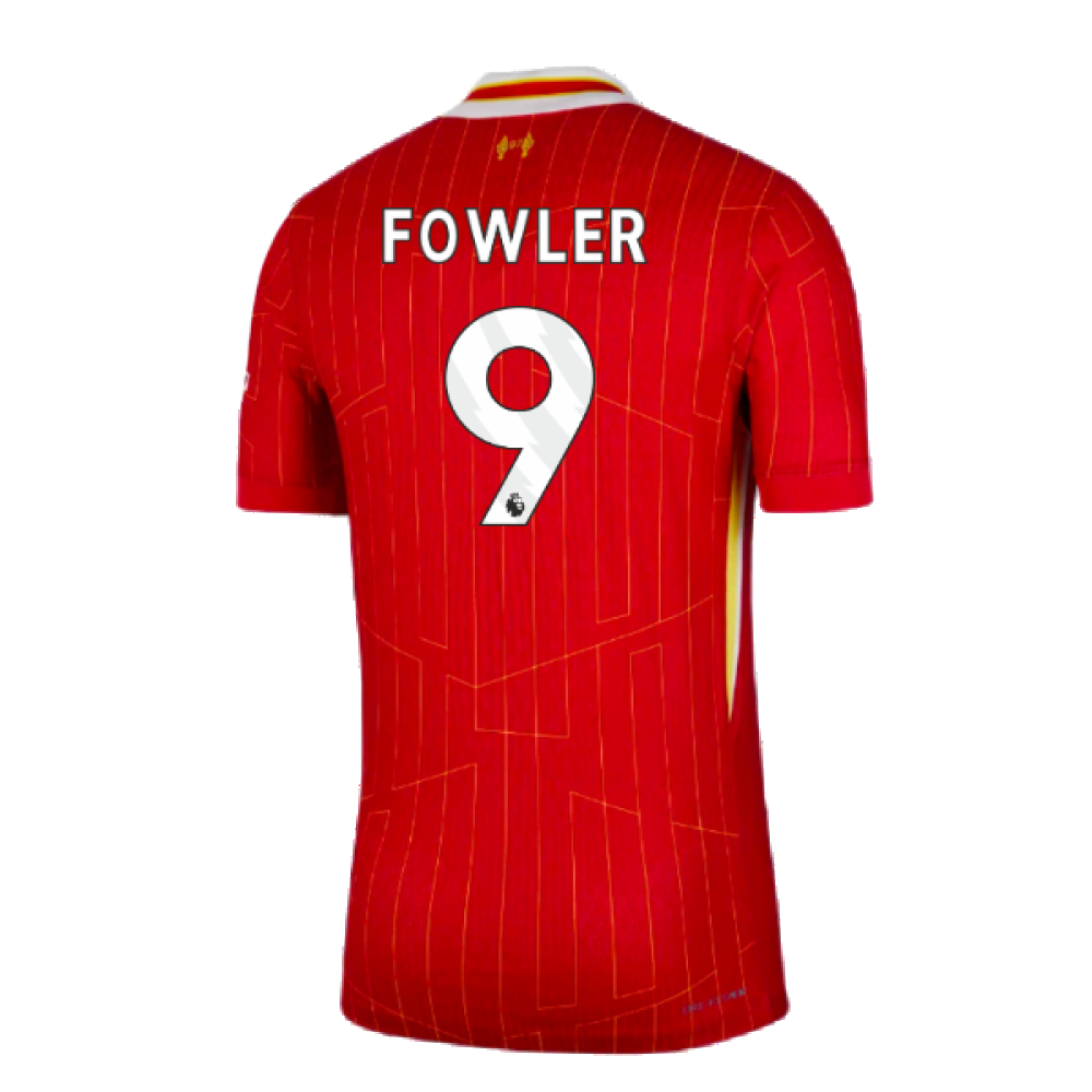 2024-2025 Liverpool Dri-Fit ADV Match Home Shirt (Fowler 9)