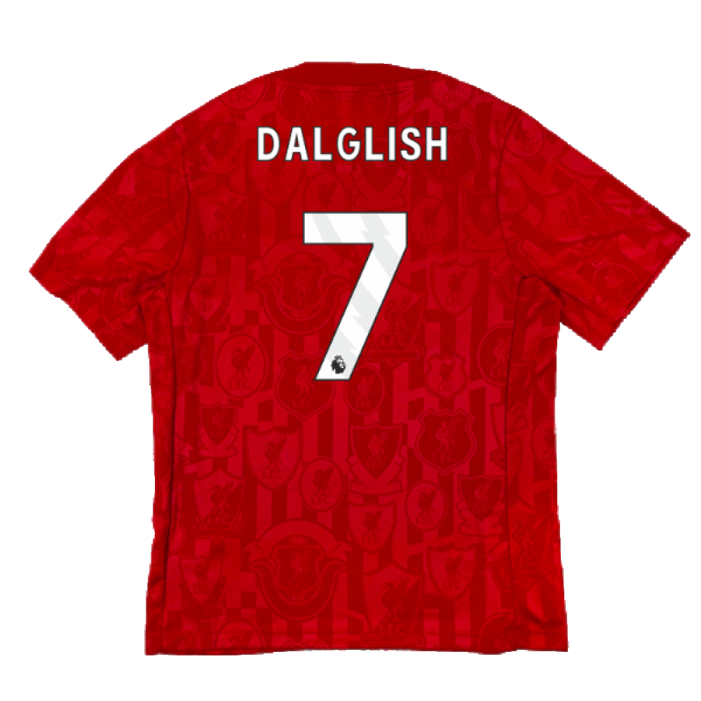 2024-2025 Liverpool Dri-Fit Pre-Match Shirt (Red) (Dalglish 7)