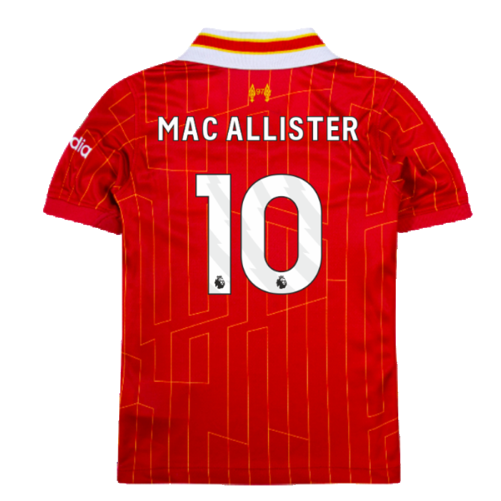 2024-2025 Liverpool Home Mini Kit (Mac Allister 10)