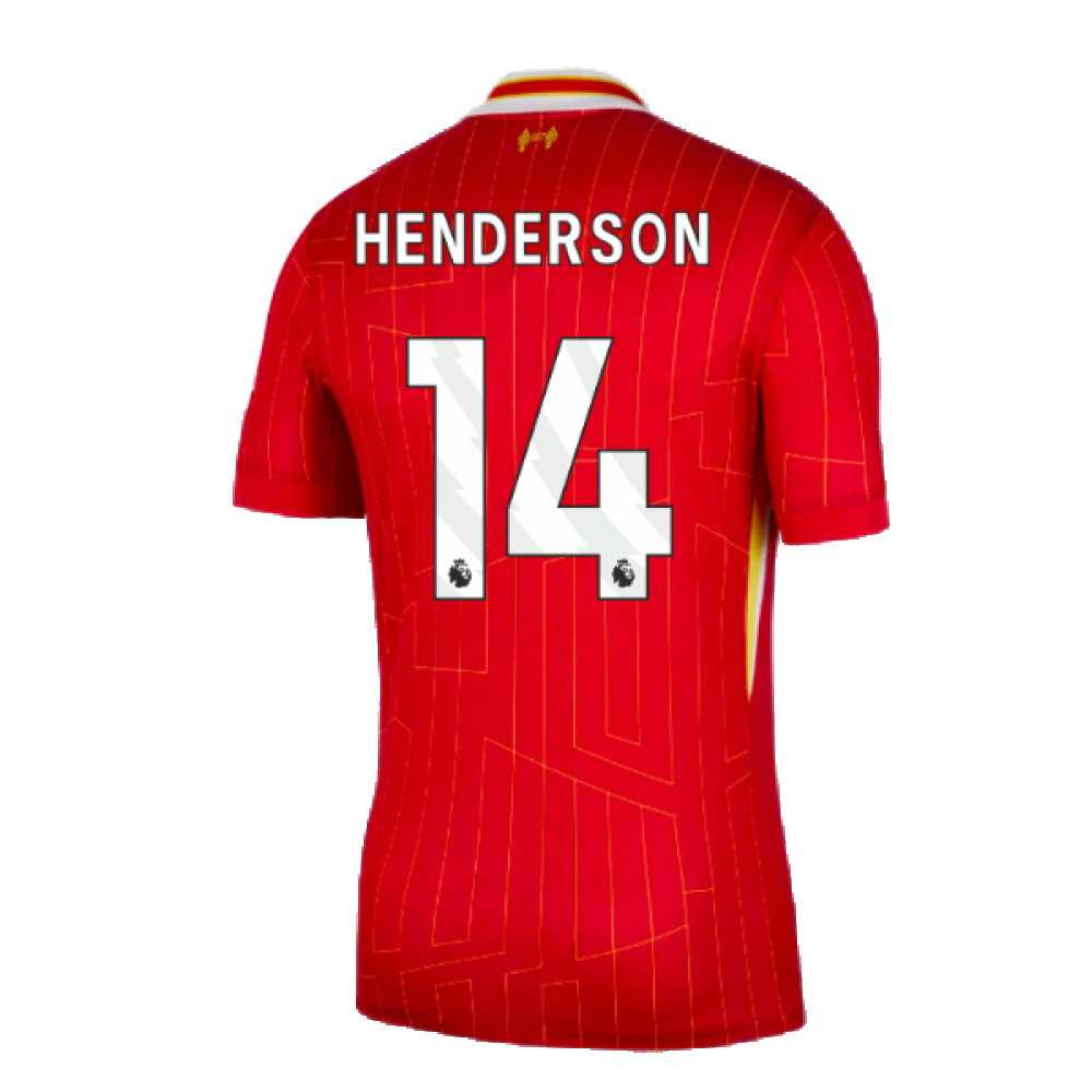 2024-2025 Liverpool Home Shirt (Henderson 14)