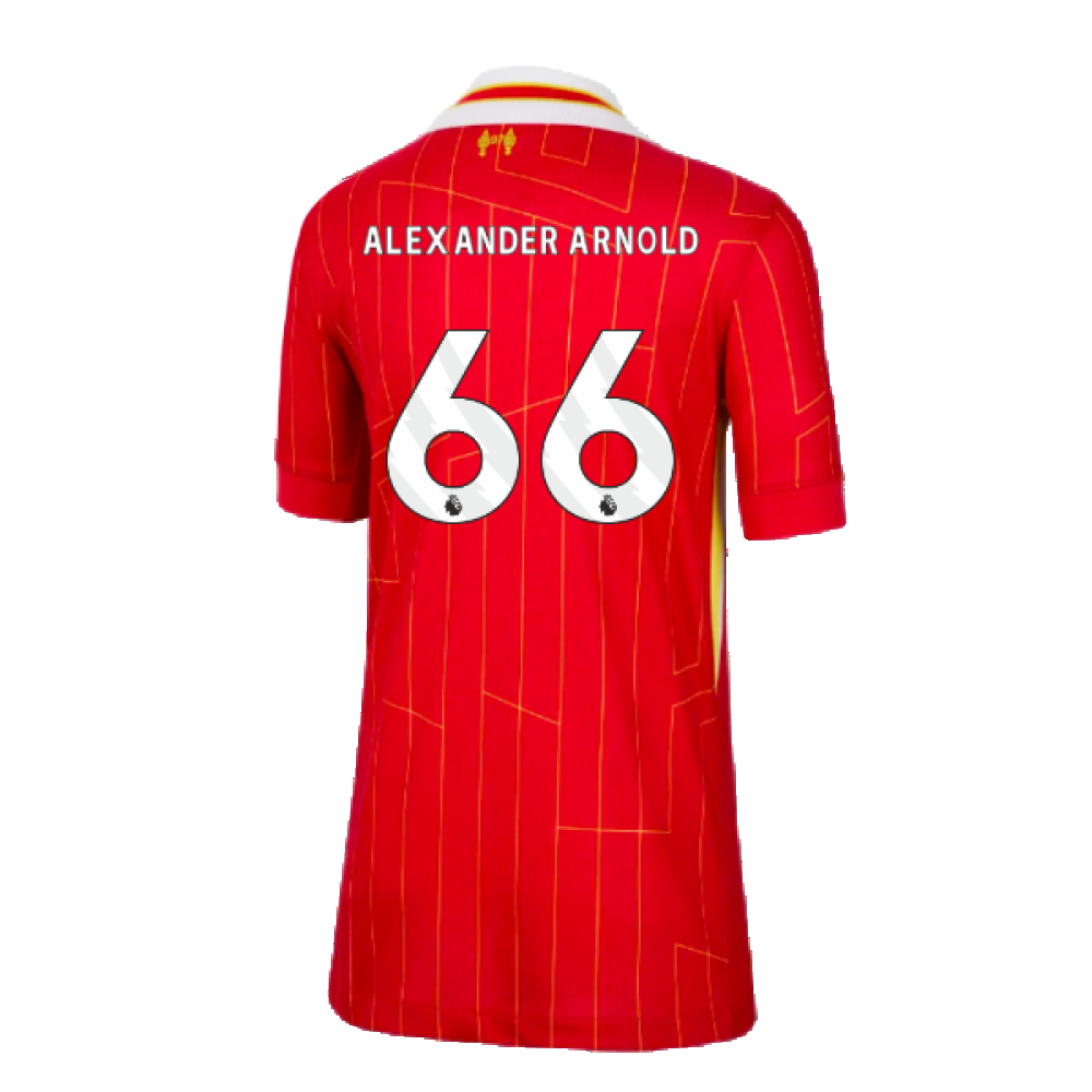 2024-2025 Liverpool Home Shirt (Kids) (Alexander Arnold 66)