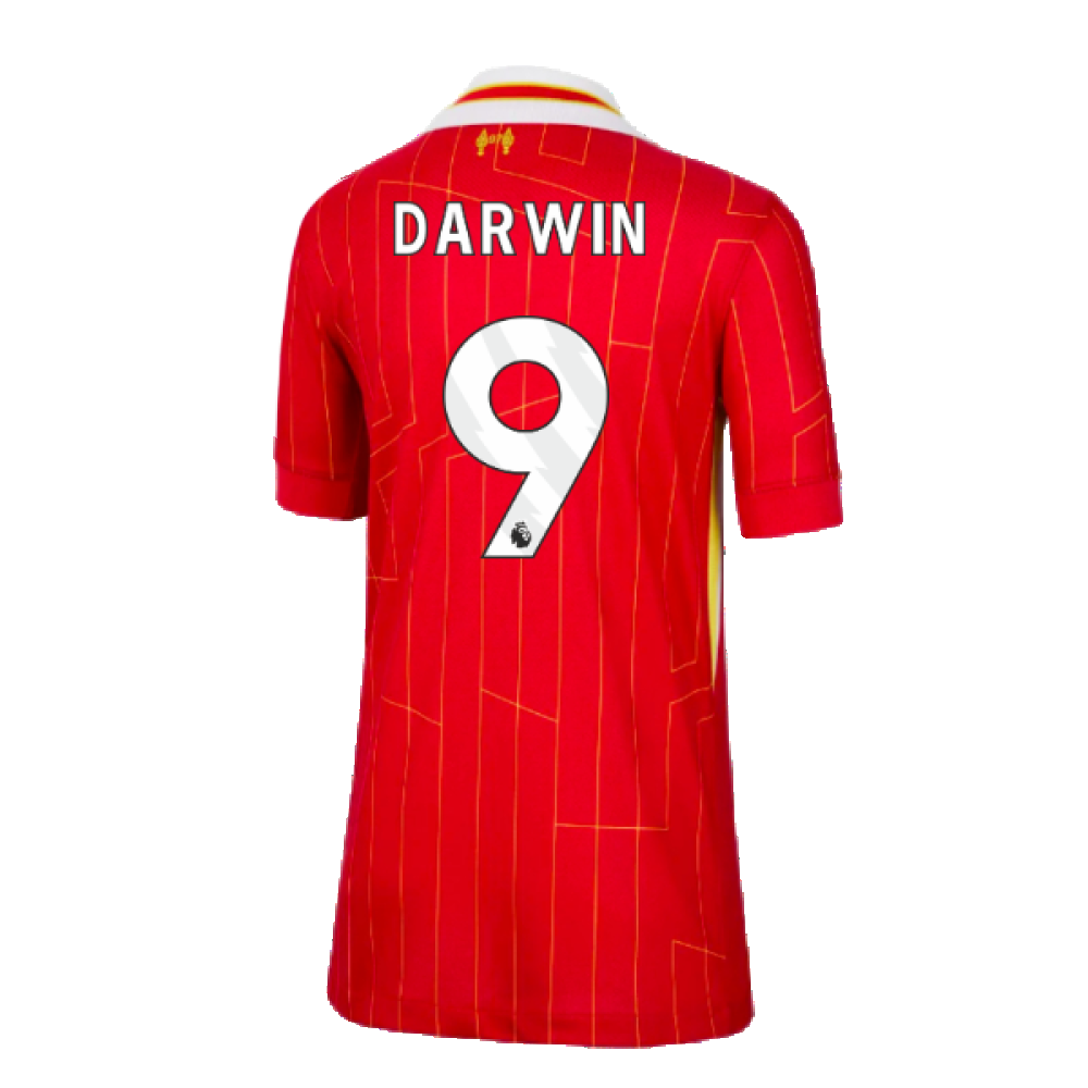 2024-2025 Liverpool Home Shirt (Kids) (Darwin 9)