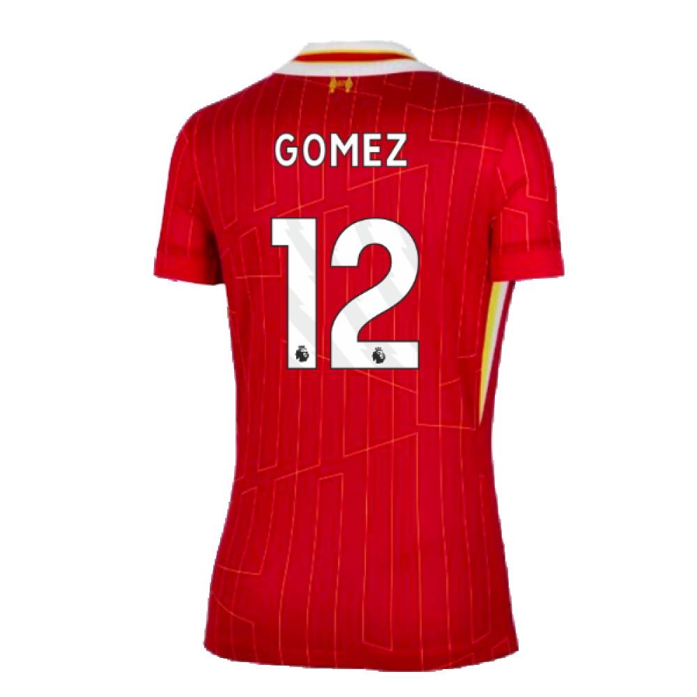 2024-2025 Liverpool Home Shirt (Womens) (Gomez 12)