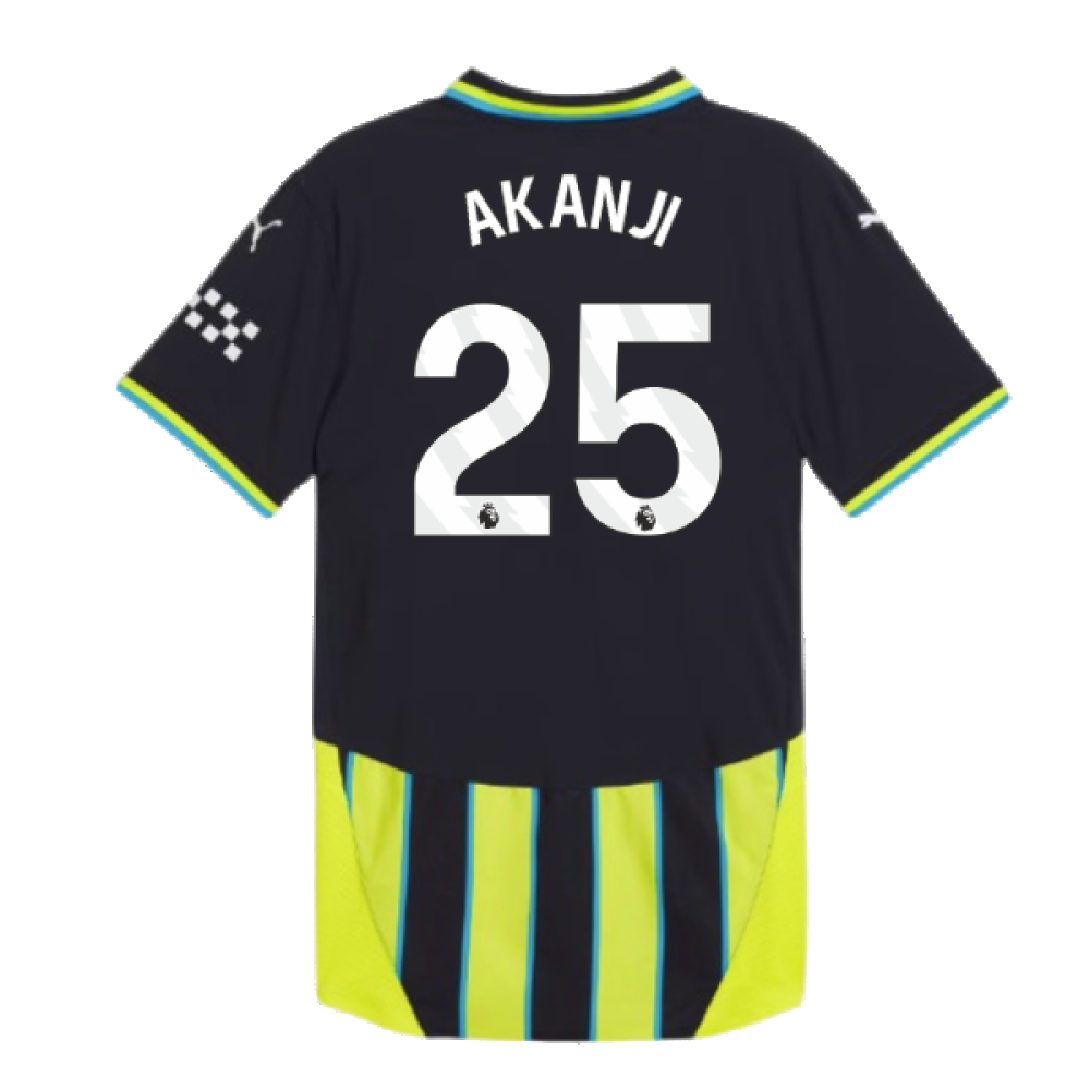 2024-2025 Man City Away Authentic Shirt (Akanji 25)