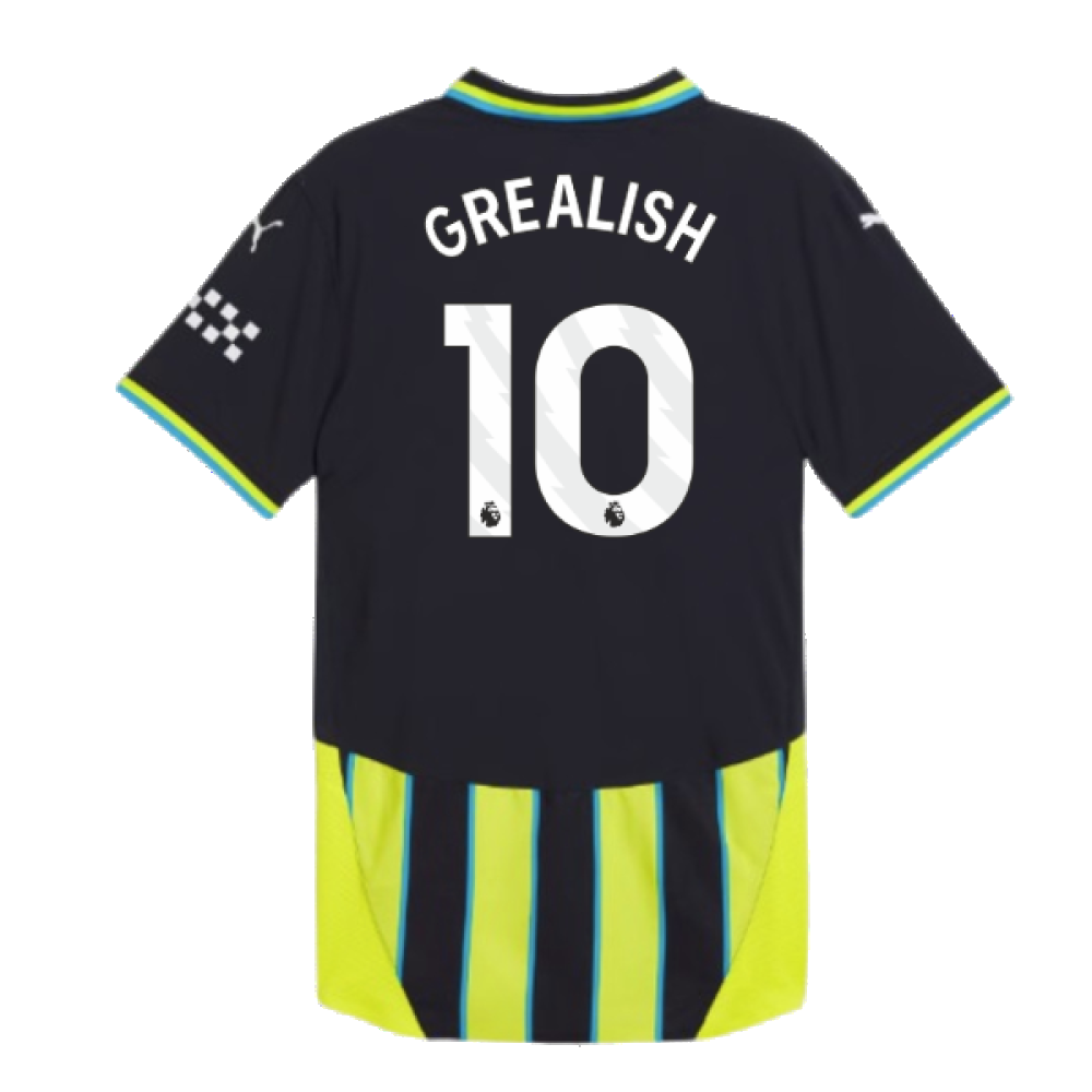 2024-2025 Man City Away Authentic Shirt (Grealish 10)