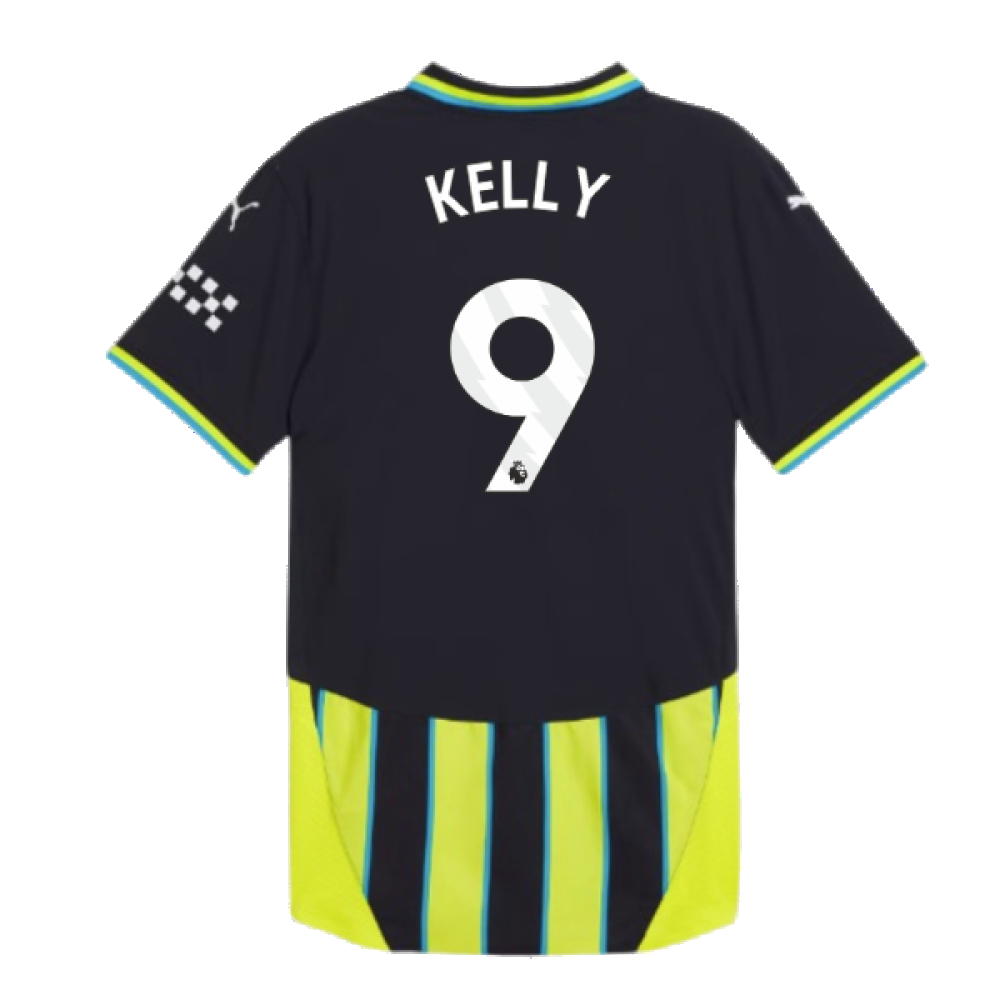 2024-2025 Man City Away Authentic Shirt (Kelly 9)