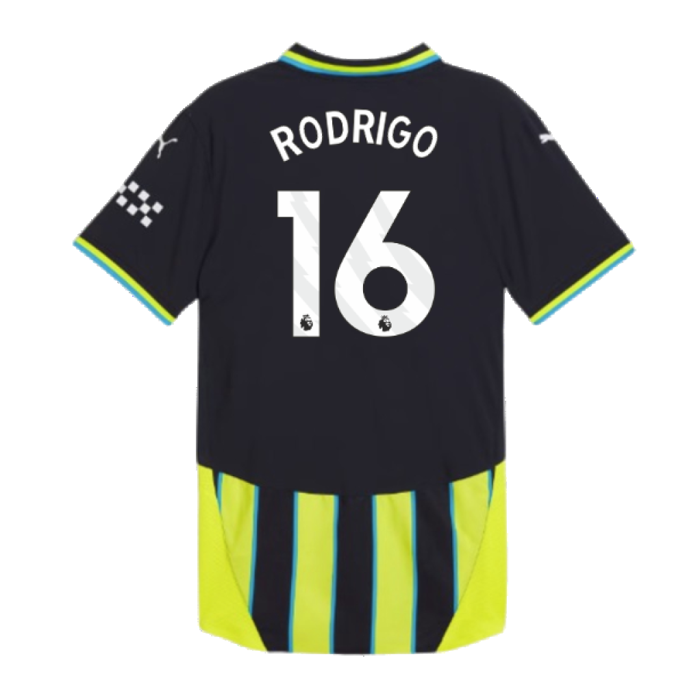 2024-2025 Man City Away Authentic Shirt (Rodrigo 16)