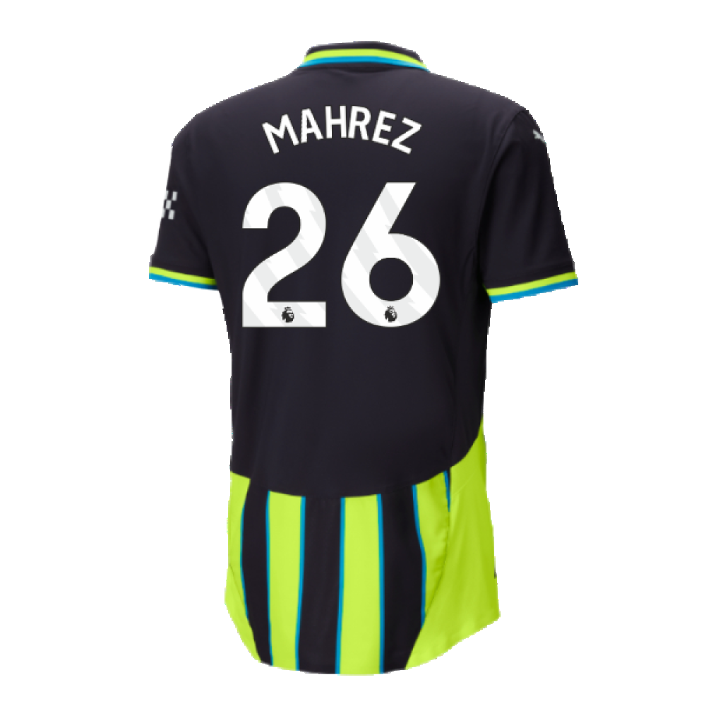 2024-2025 Man City Away Authentic Shirt w/packaging (Mahrez 26)