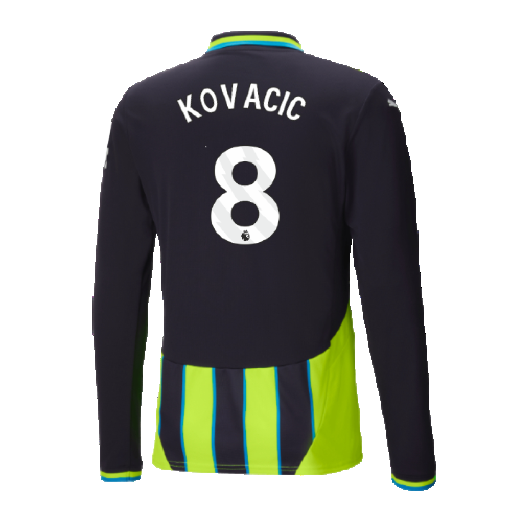 2024-2025 Man City Away Long Sleeve Shirt (Kovacic 8)