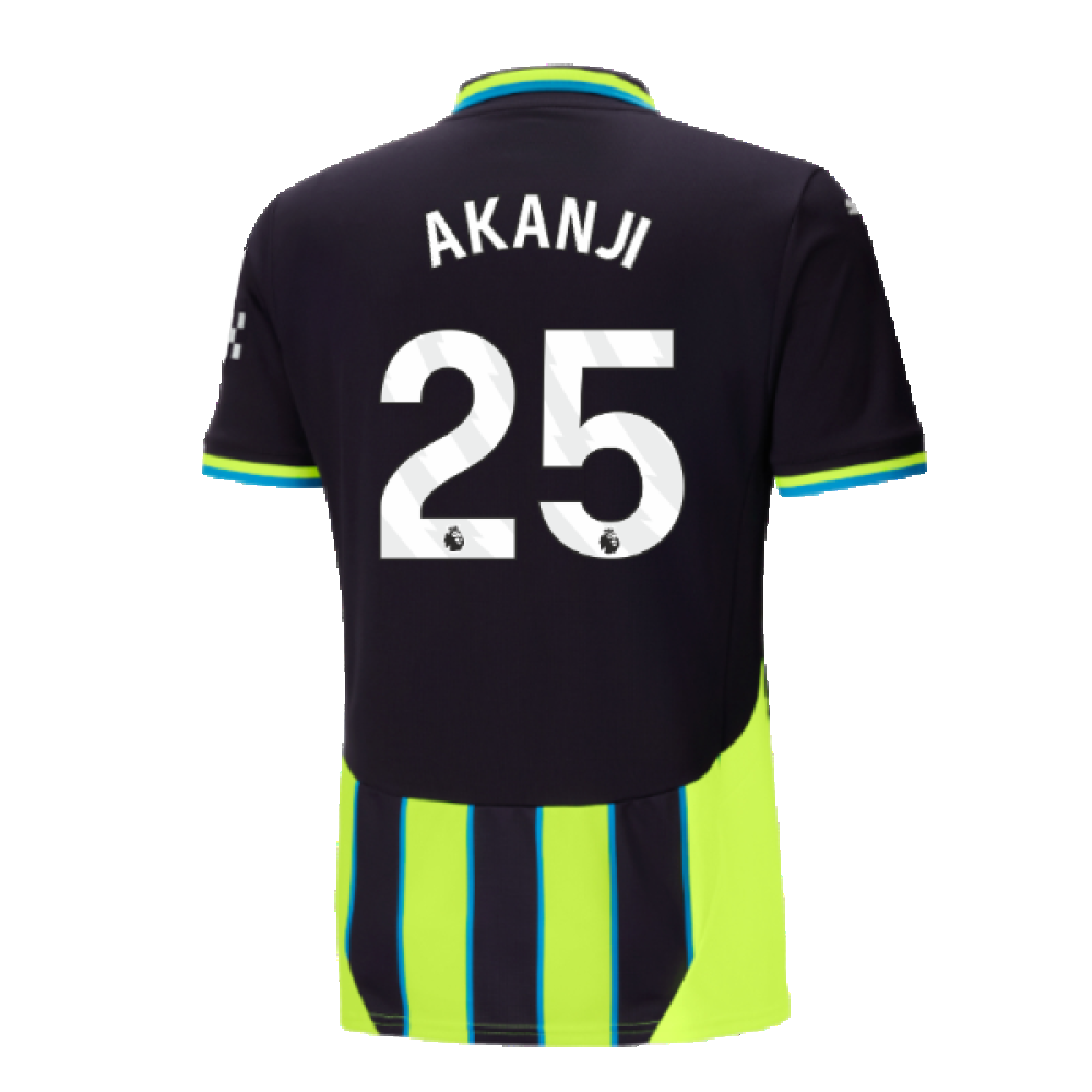 2024-2025 Man City Away Shirt (Akanji 25)