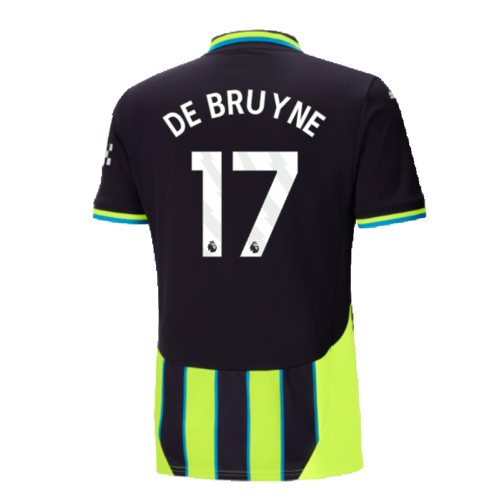 2024-2025 Man City Away Shirt (De Bruyne 17)