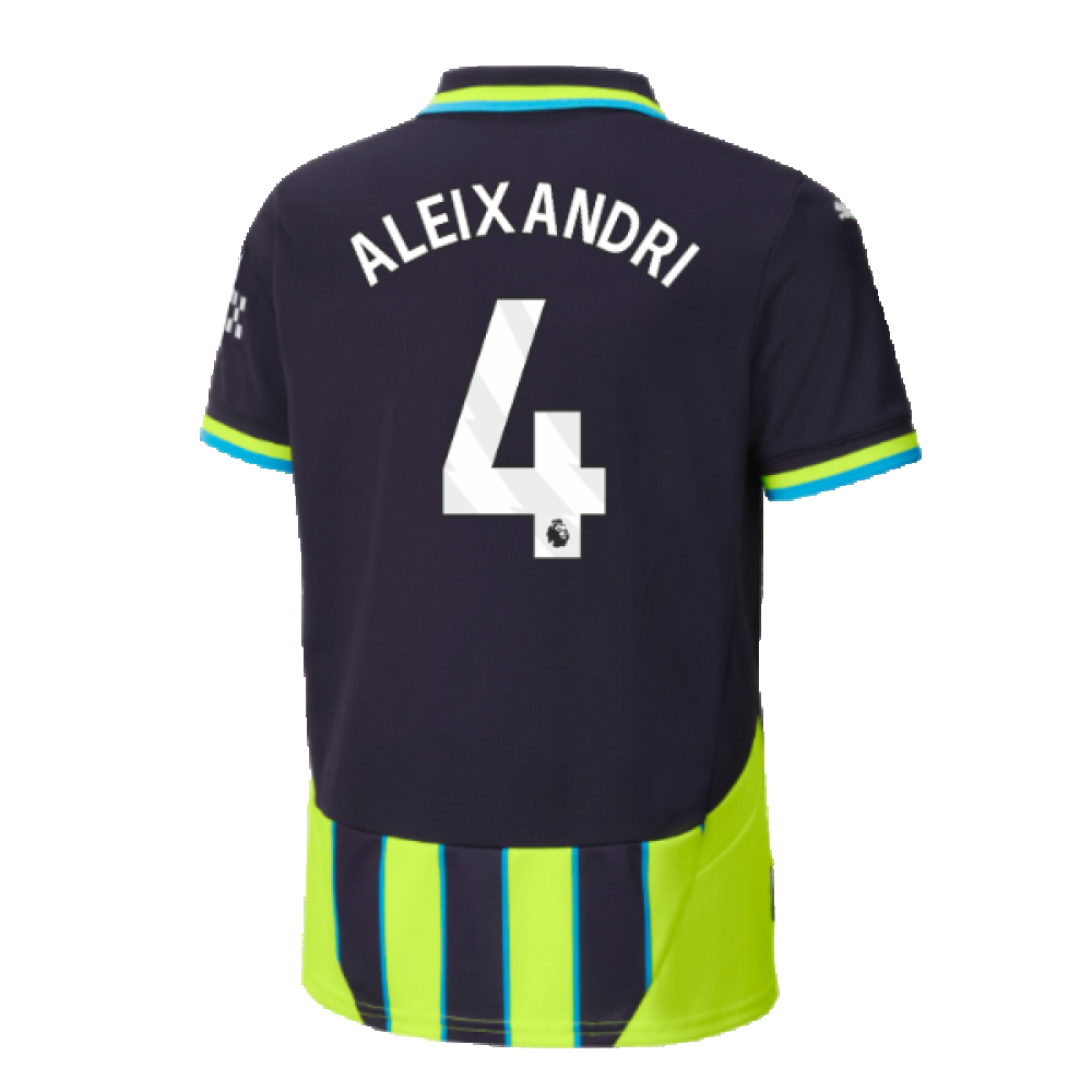 2024-2025 Man City Away Shirt (Kids) (Aleixandri 4)