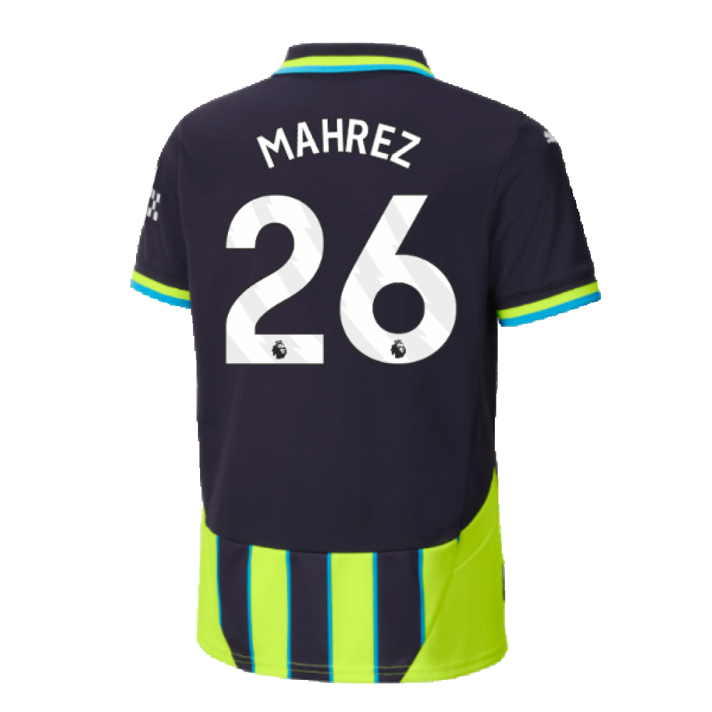 2024-2025 Man City Away Shirt (Kids) (Mahrez 26)