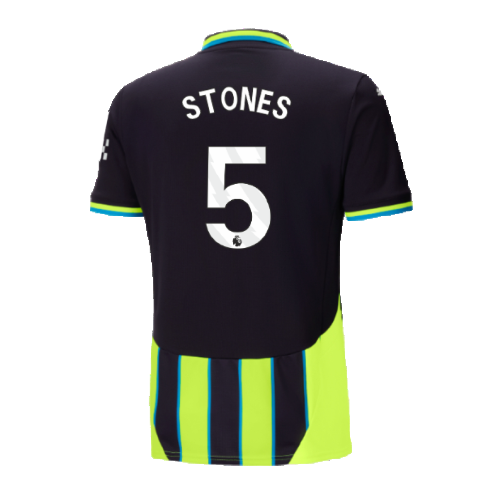 2024-2025 Man City Away Shirt (Stones 5)