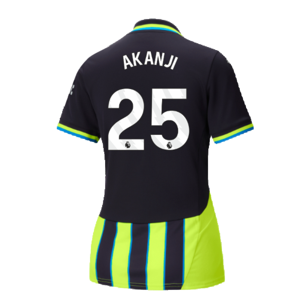 2024-2025 Man City Away Shirt (Womens) (Akanji 25)