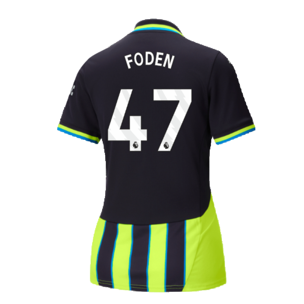 2024-2025 Man City Away Shirt (Womens) (Foden 47)