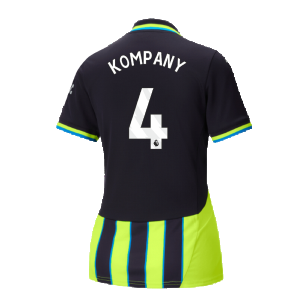 2024-2025 Man City Away Shirt (Womens) (Kompany 4)