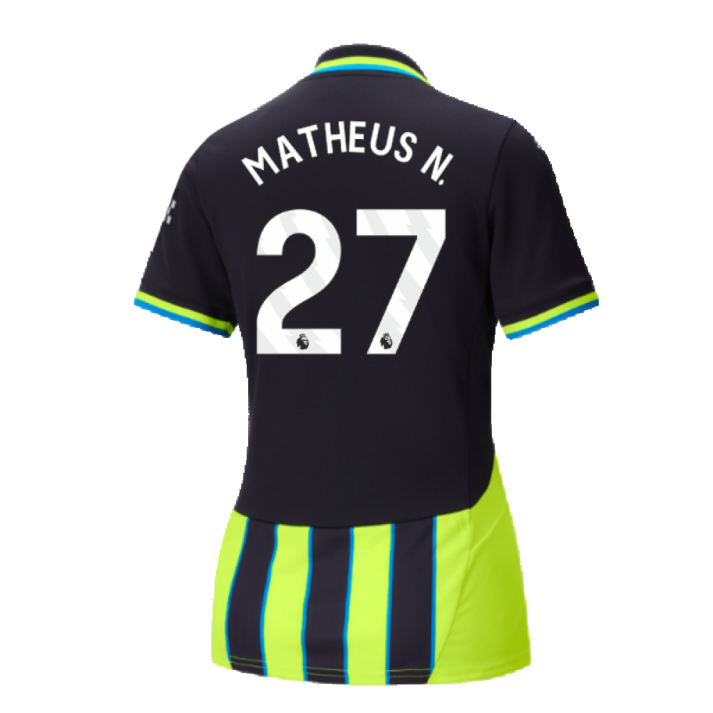 2024-2025 Man City Away Shirt (Womens) (Matheus N. 27)