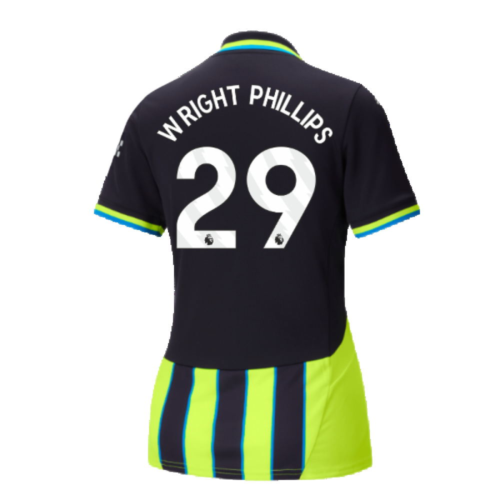 2024-2025 Man City Away Shirt (Womens) (Wright Phillips 29)