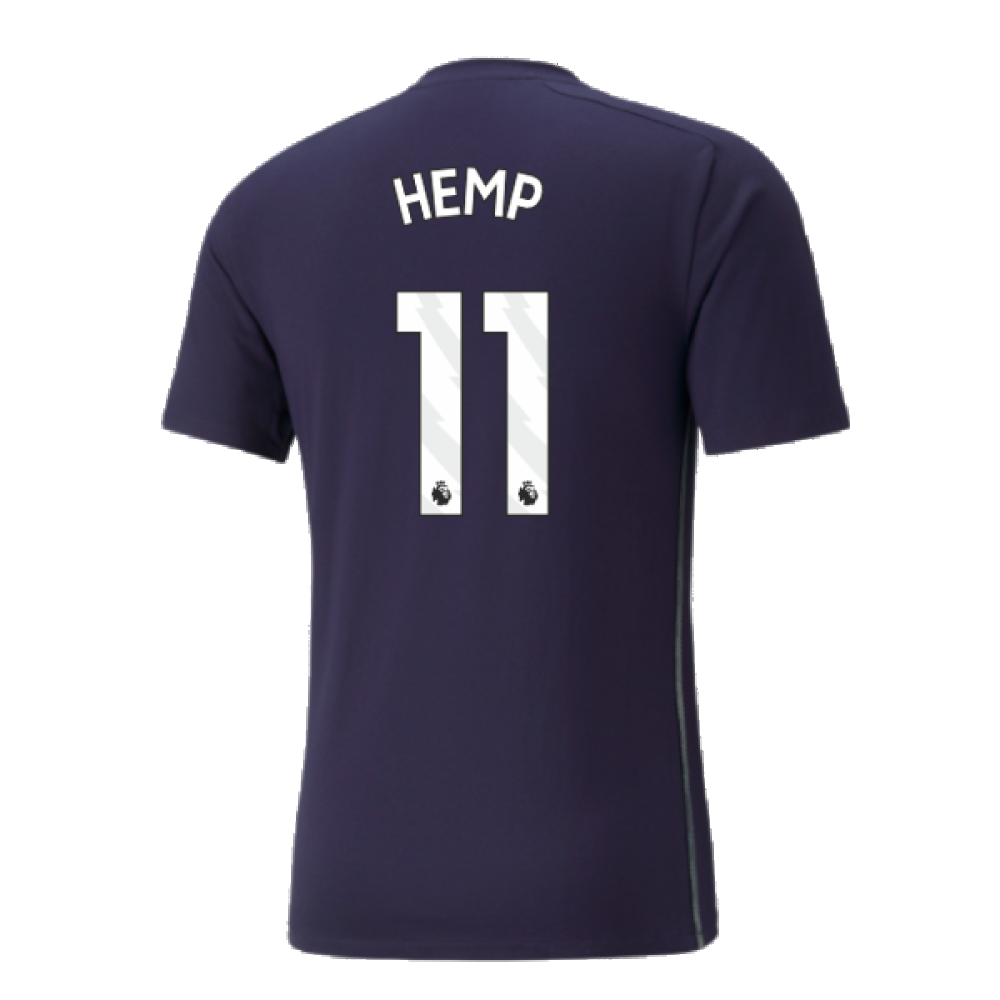 2024-2025 Man City Casuals Tee (Navy) (Hemp 11)