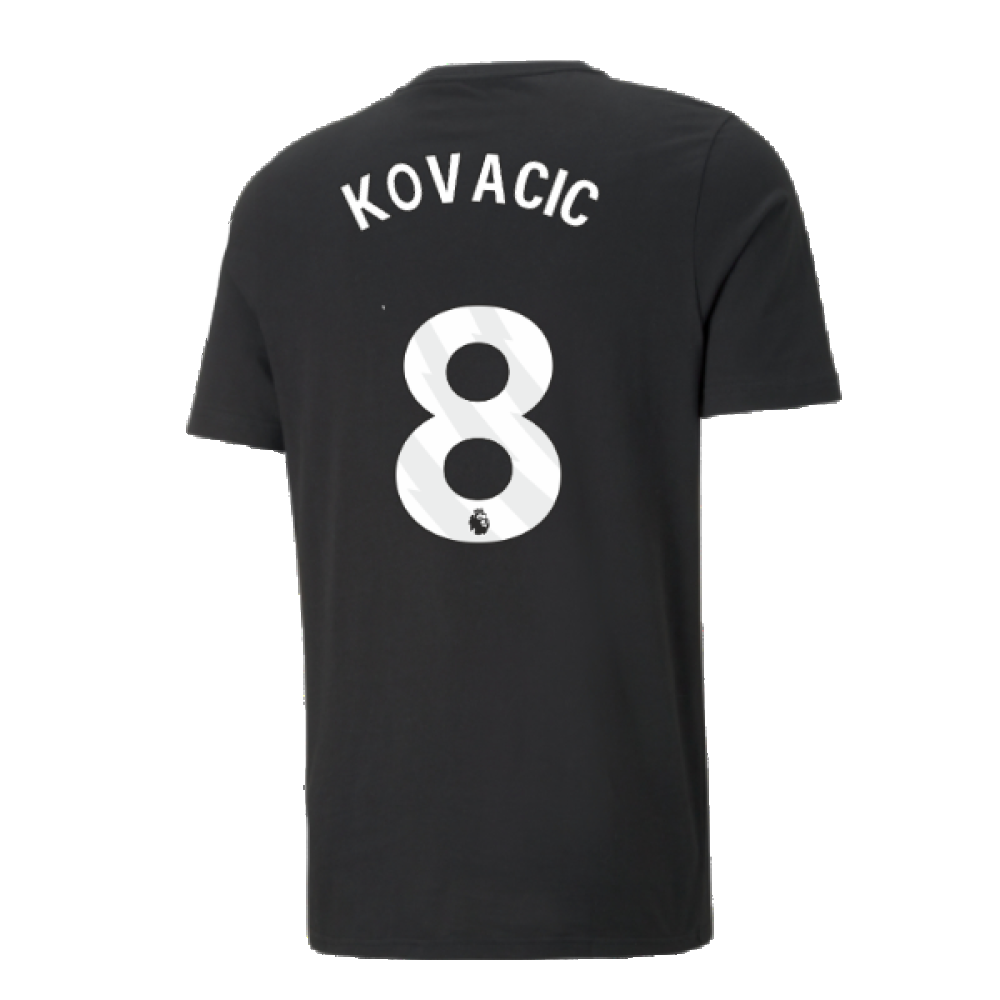2024-2025 Man City ESS Tee (Black) (Kovacic 8)