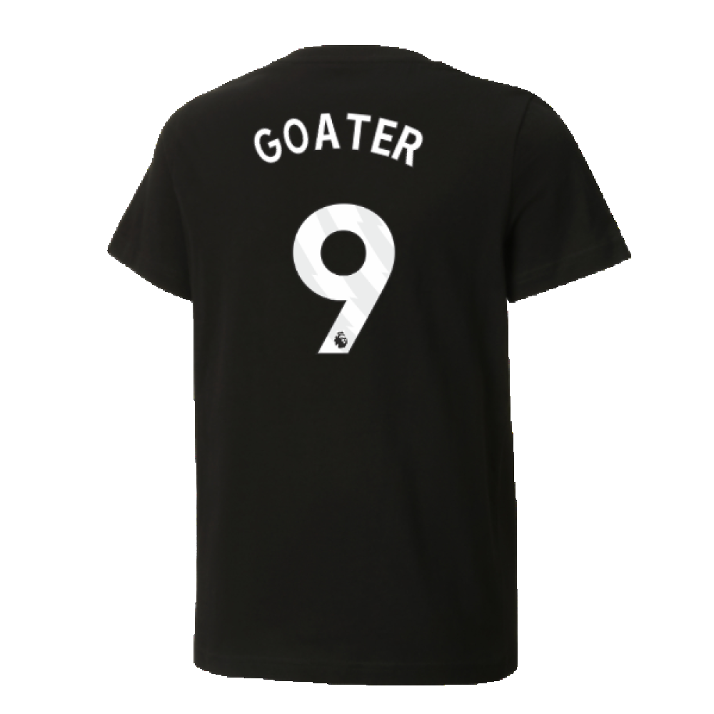 2024-2025 Man City ftblCulture Tee (Black) - Kids (Goater 9)