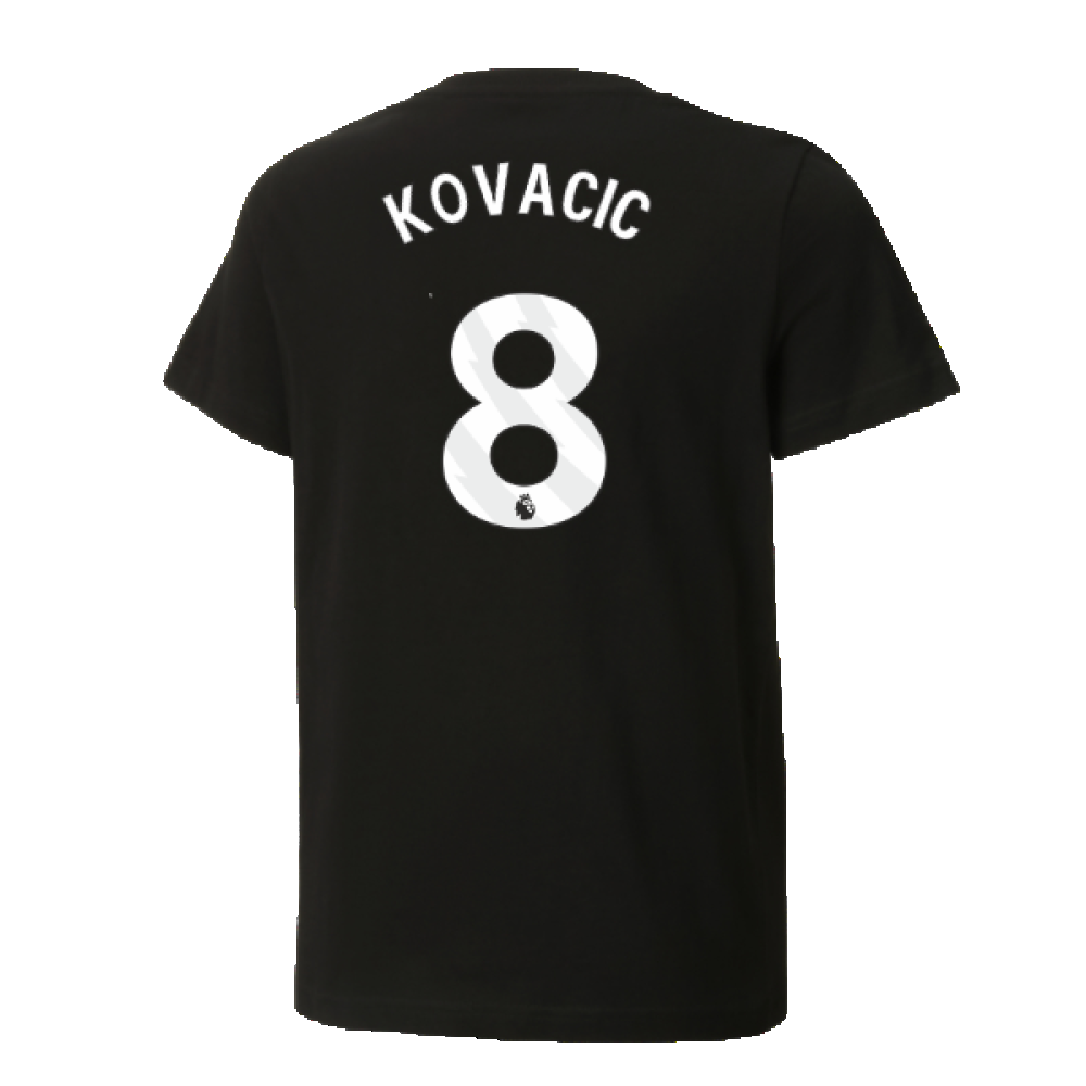 2024-2025 Man City ftblCulture Tee (Black) (Kovacic 8)