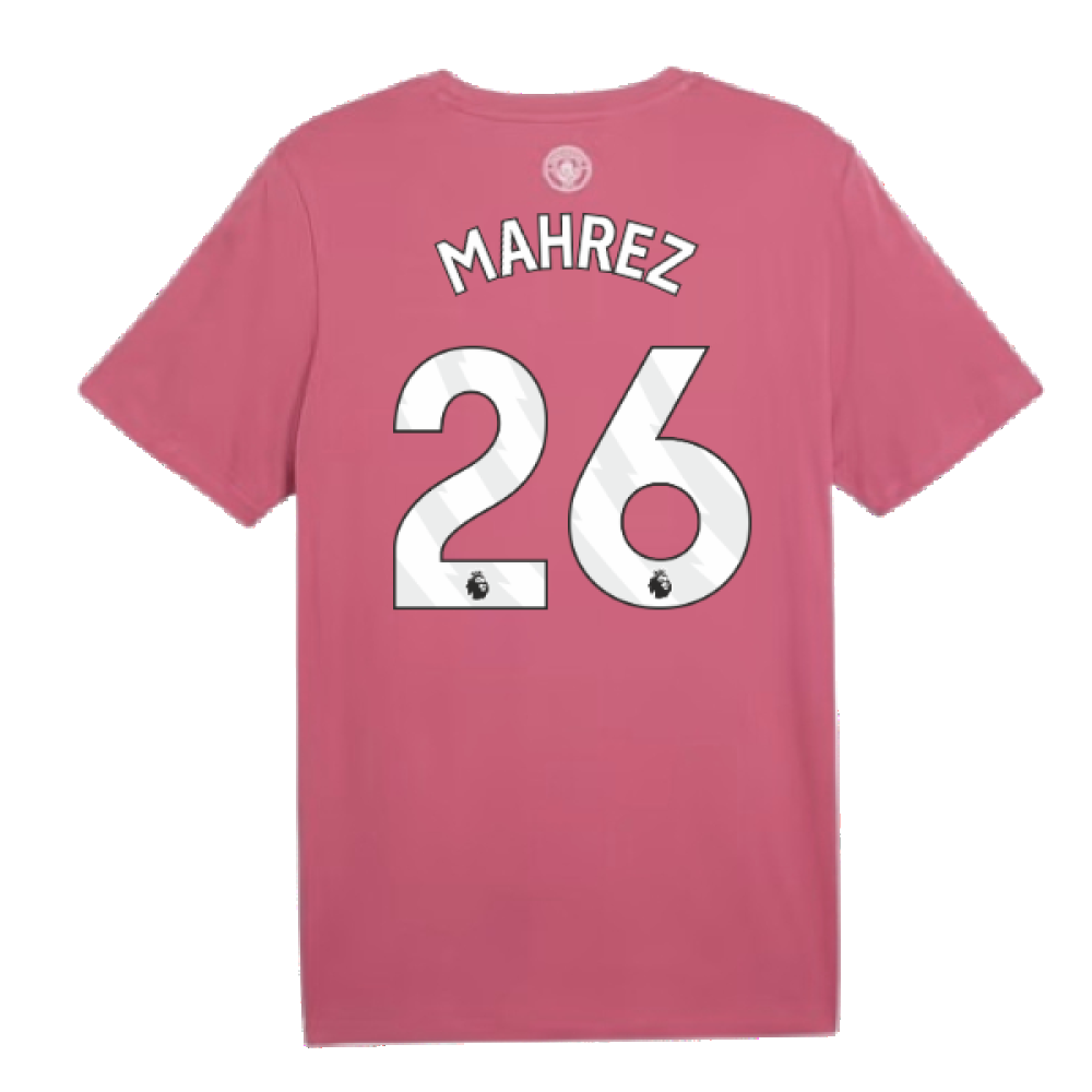 2024-2025 Man City ftblCulture Tee (Dusty Orchid) (Mahrez 26)