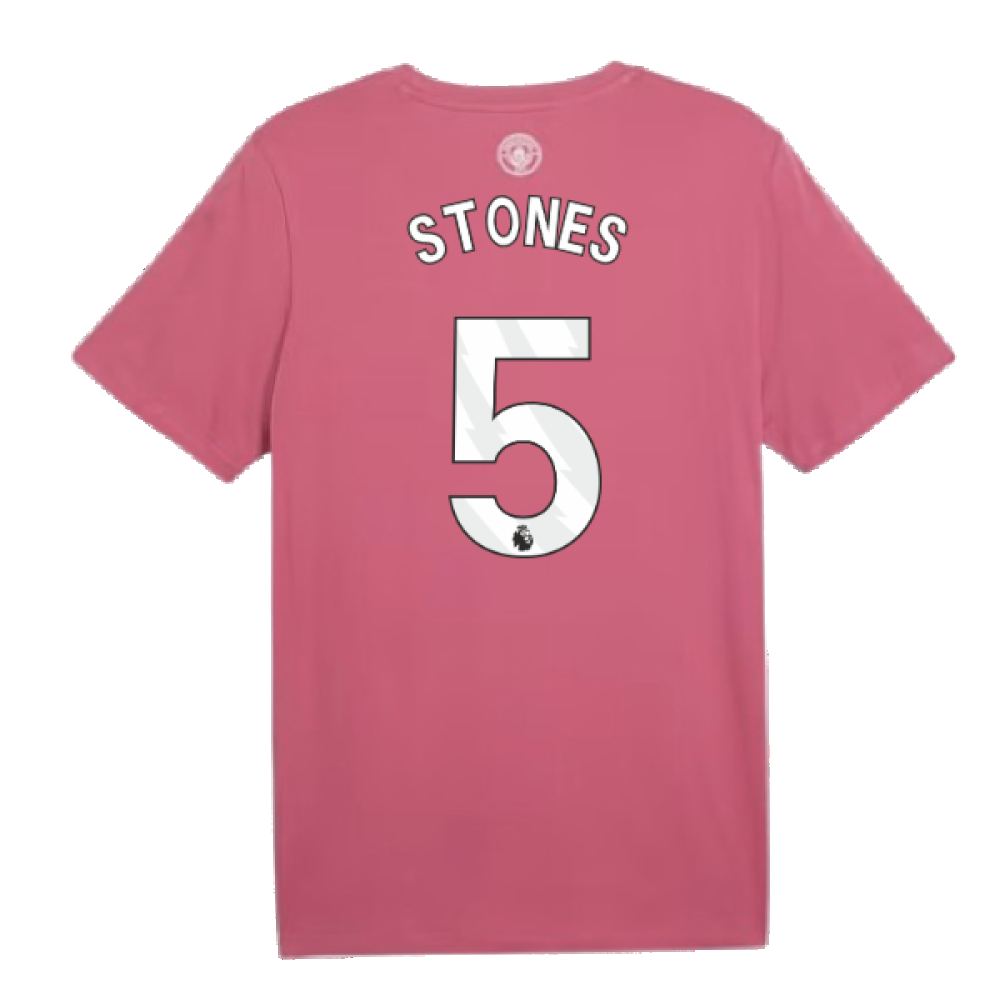 2024-2025 Man City ftblCulture Tee (Dusty Orchid) (Stones 5)