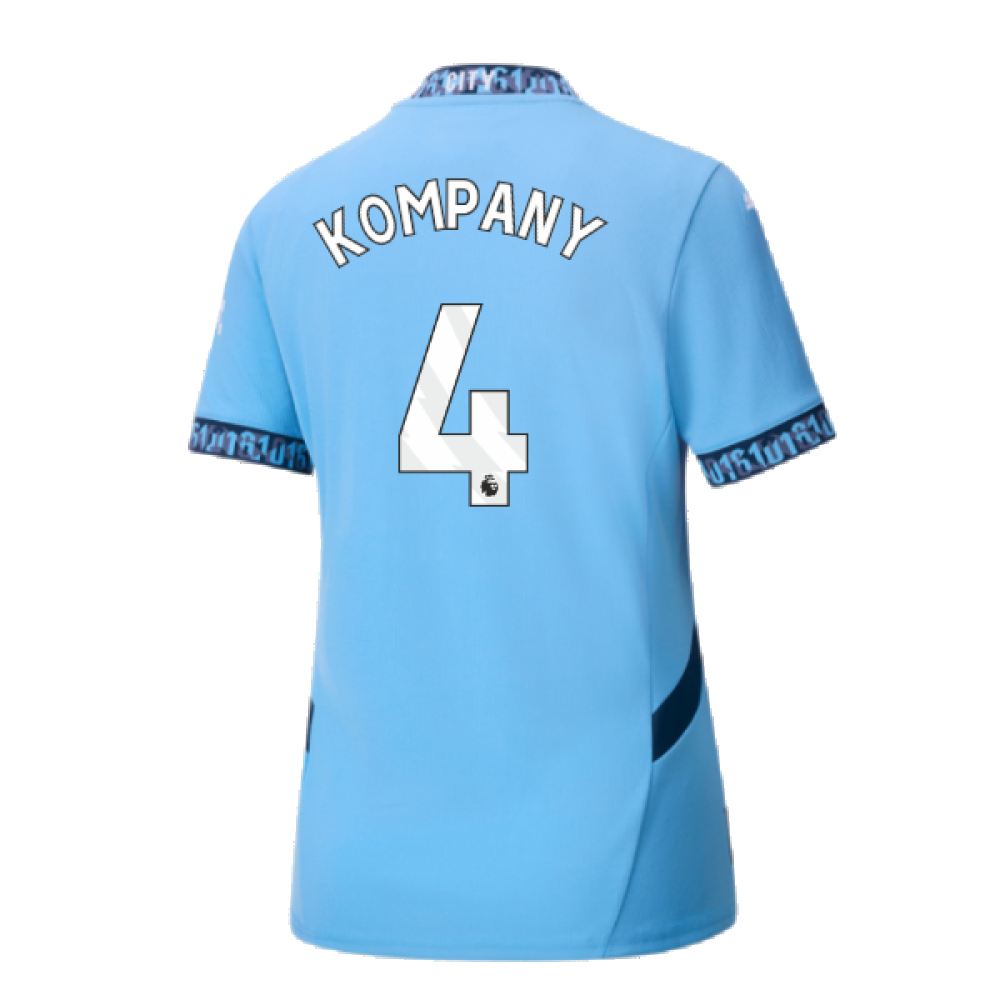 2024-2025 Man City Home Shirt (Womens) (Kompany 4)