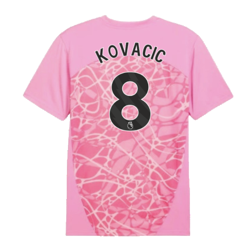 2024-2025 Man City Pre-Match Shirt (Pink) (Kovacic 8)