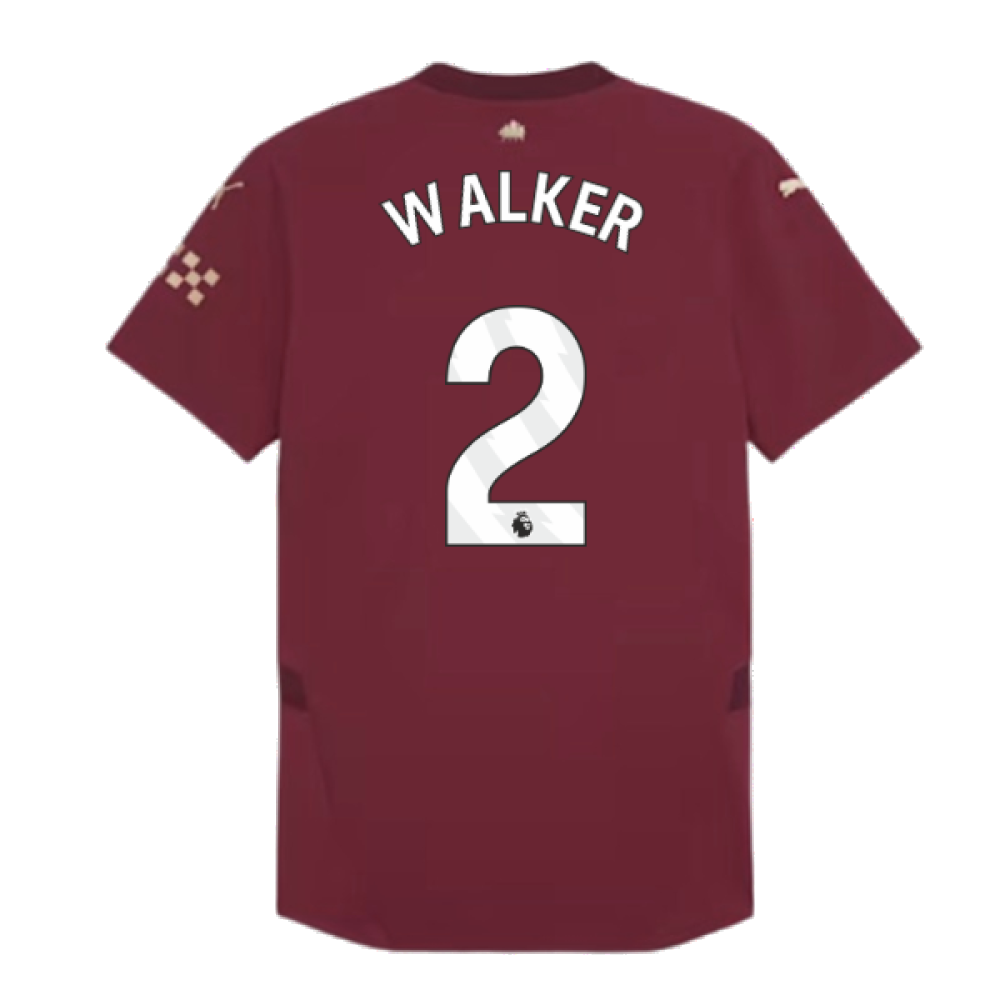 2024-2025 Man City Third Authentic Shirt w/packaging (Walker 2)