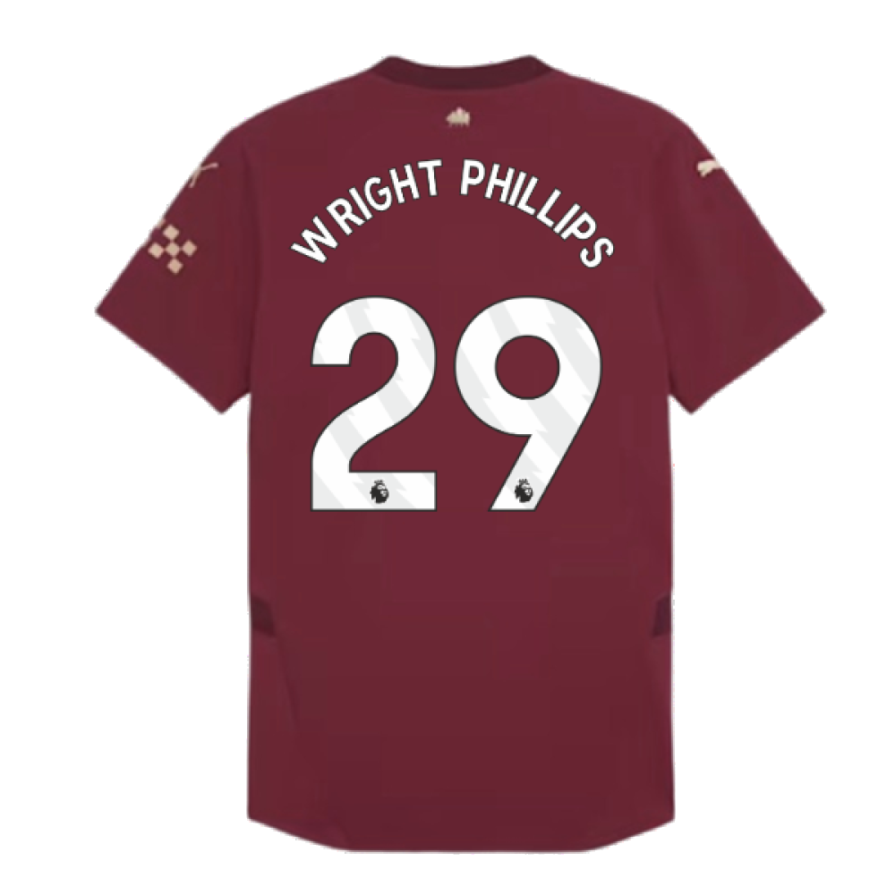 2024-2025 Man City Third Authentic Shirt (Wright Phillips 29)