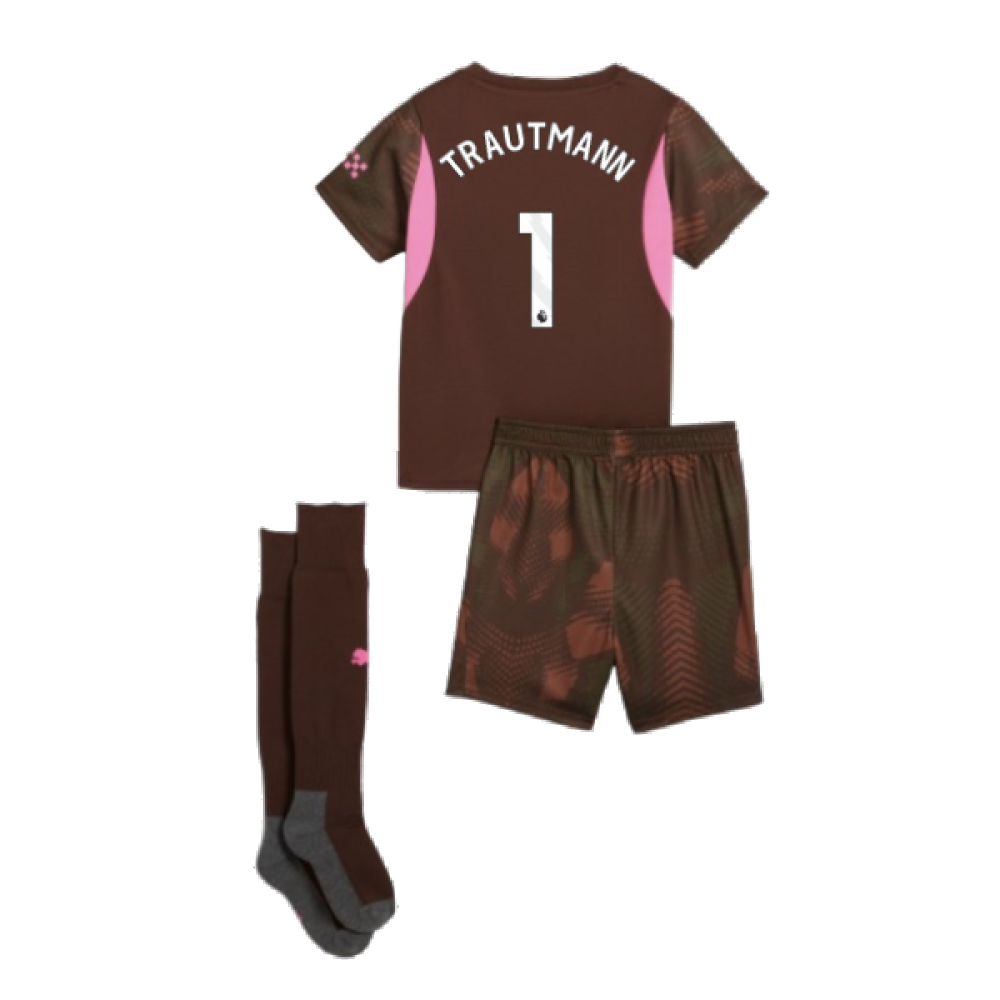 2024-2025 Man City Third Goalkeeper Mini Kit (Trautmann 1)