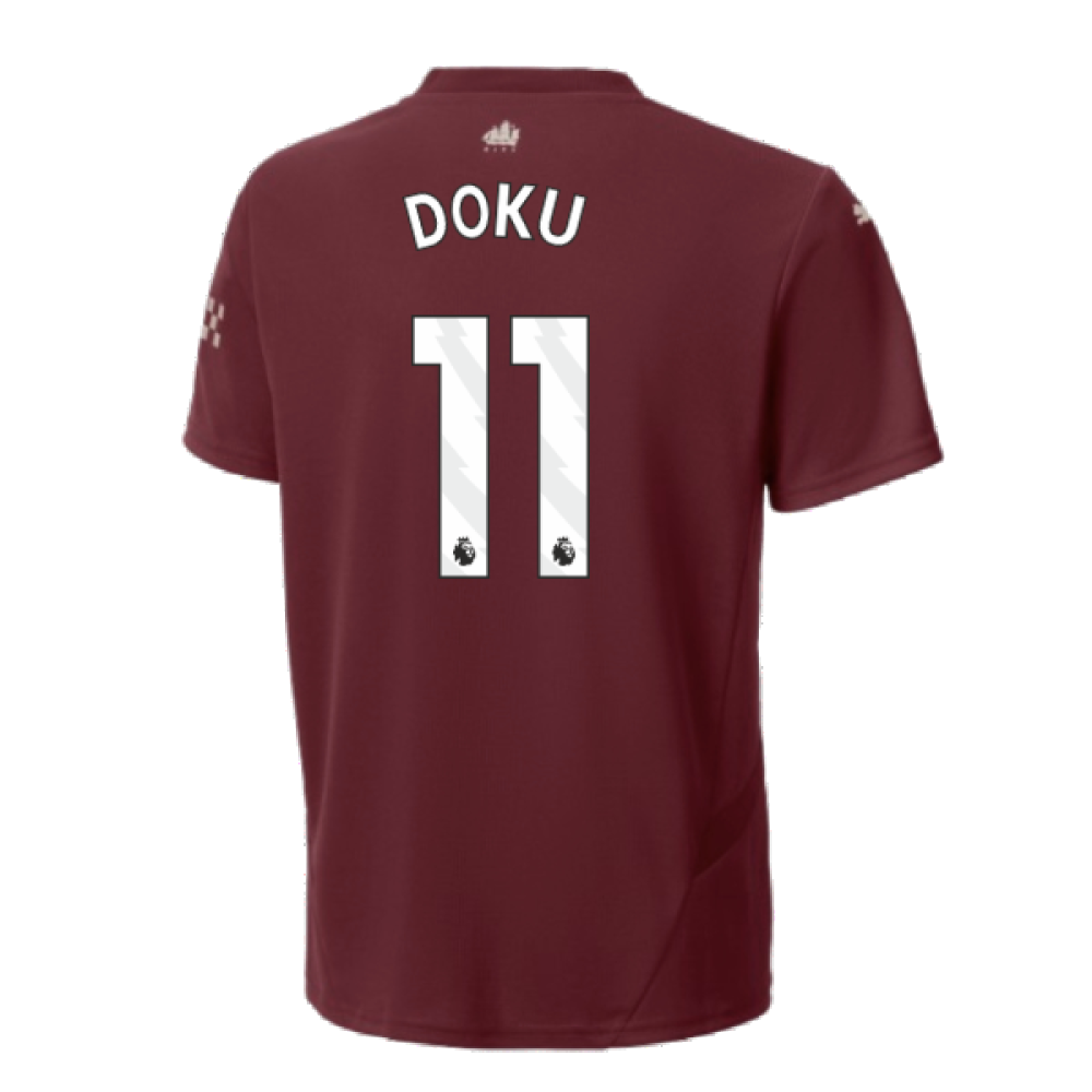 2024-2025 Man City Third Mini Kit (Doku 11)