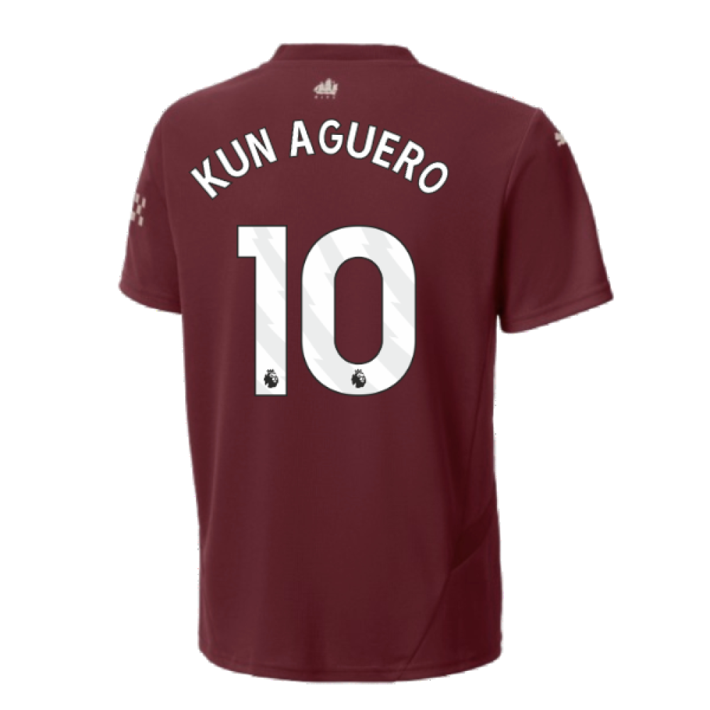 2024-2025 Man City Third Mini Kit (Kun Aguero 10)