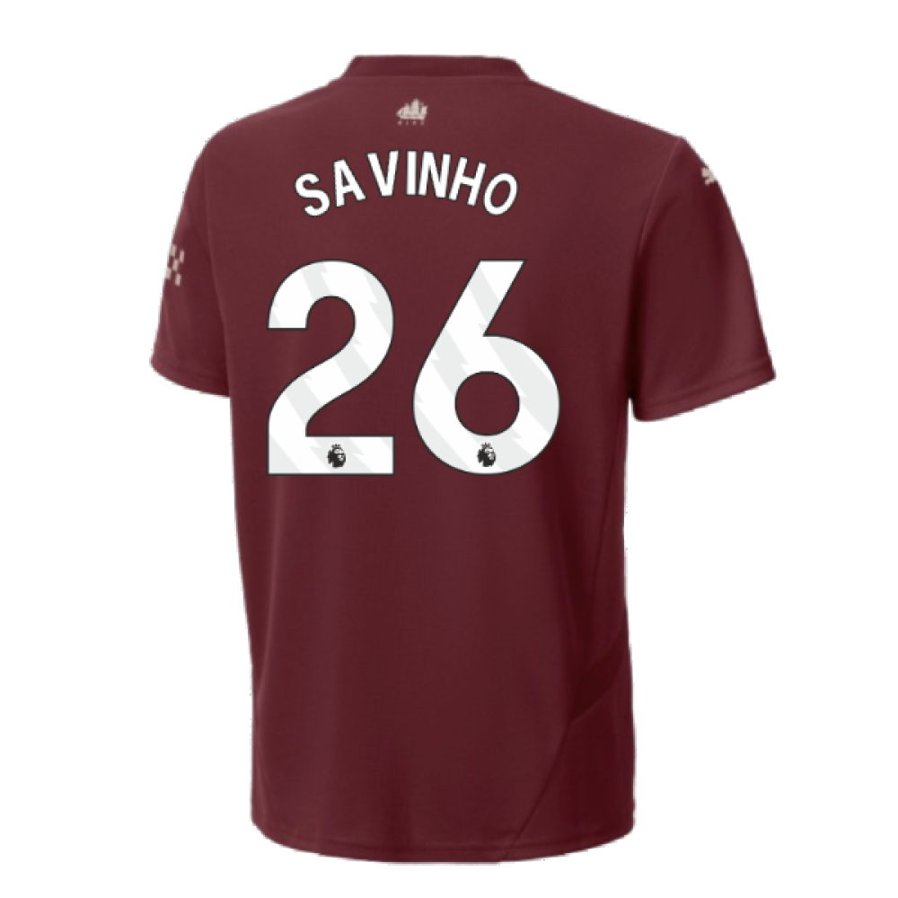 2024-2025 Man City Third Mini Kit (Savinho 26)