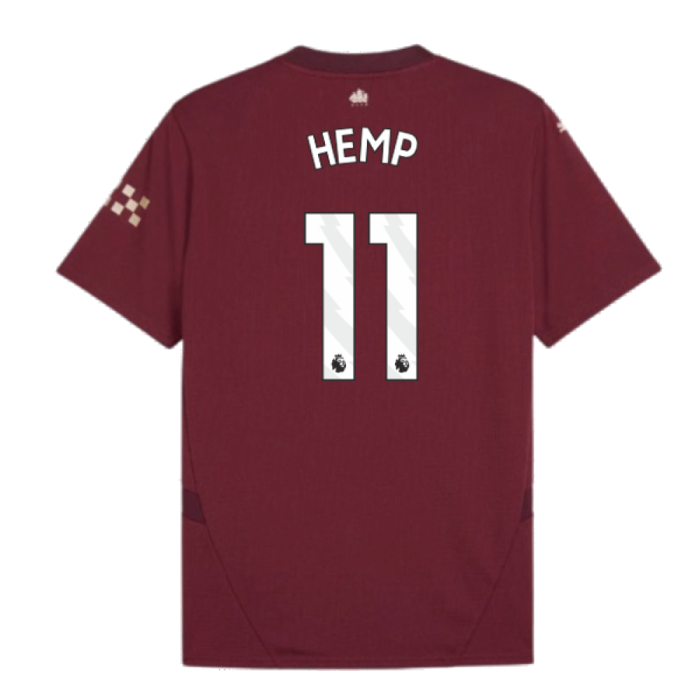 2024-2025 Man City Third Shirt (Hemp 11)